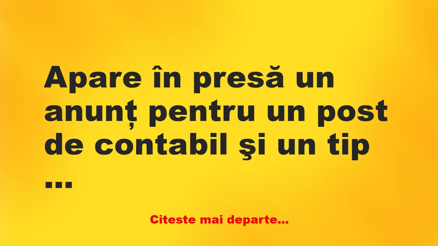 Banc: – Poţi să îmi spui, te rog, cât fac 7 înmulţit cu 3?