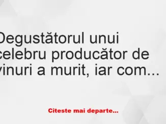 Banc: Bețivul Bulă vine să se angajeze la un celebru producător de vinuri