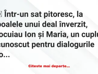 Banc: Ion și Complimentul Surpriză –