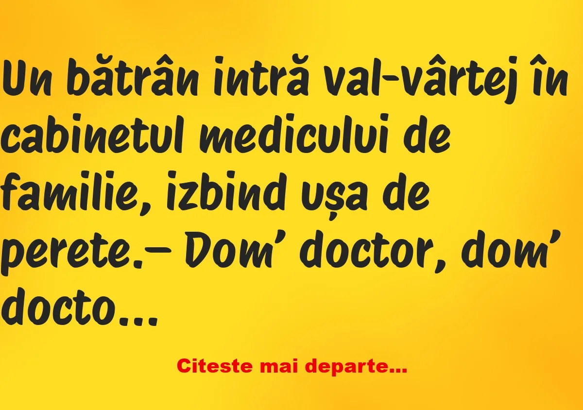 Banc: Bătrânul Entuziast și Minunea Tăticiei –