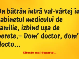 Banc: Bătrânul Entuziast și Minunea Tăticiei –