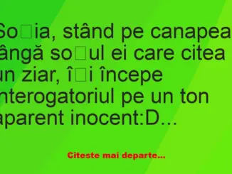 Banc: Interogatoriul Soției și Capcana Neașteptată –