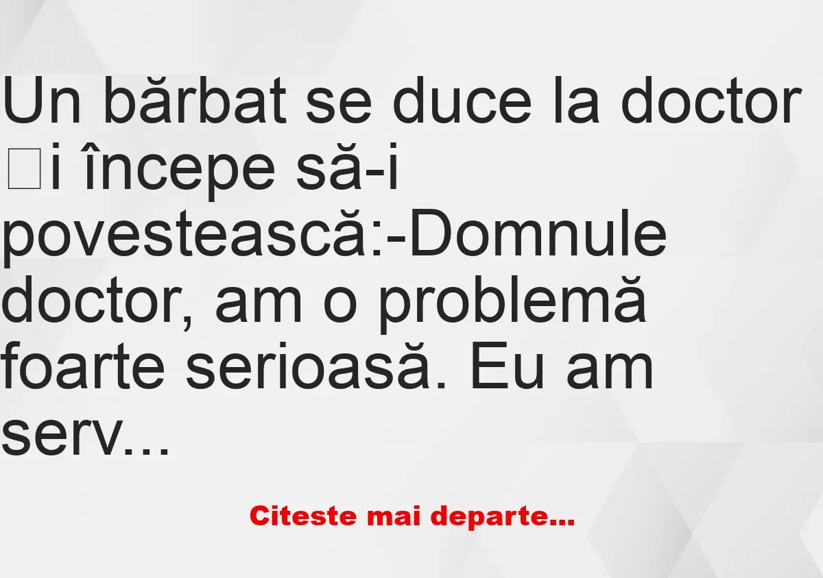 Banc: Probleme matrimoniale și cafea –