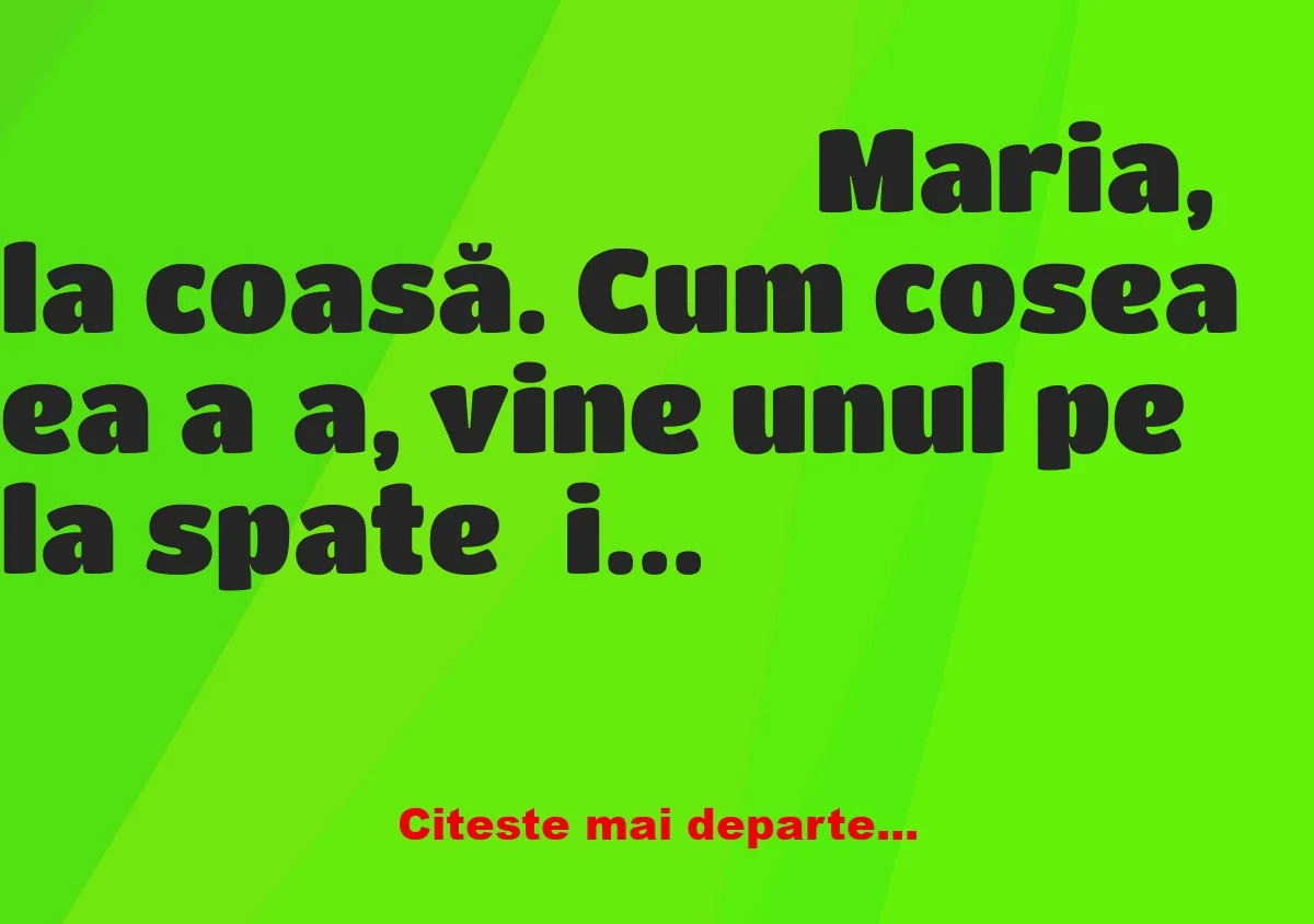 Banc: „Vine unul pe la spate și îmi face felul”