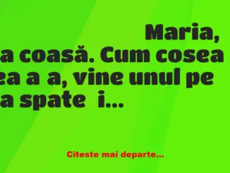 Banc: „Vine unul pe la spate și îmi face felul”