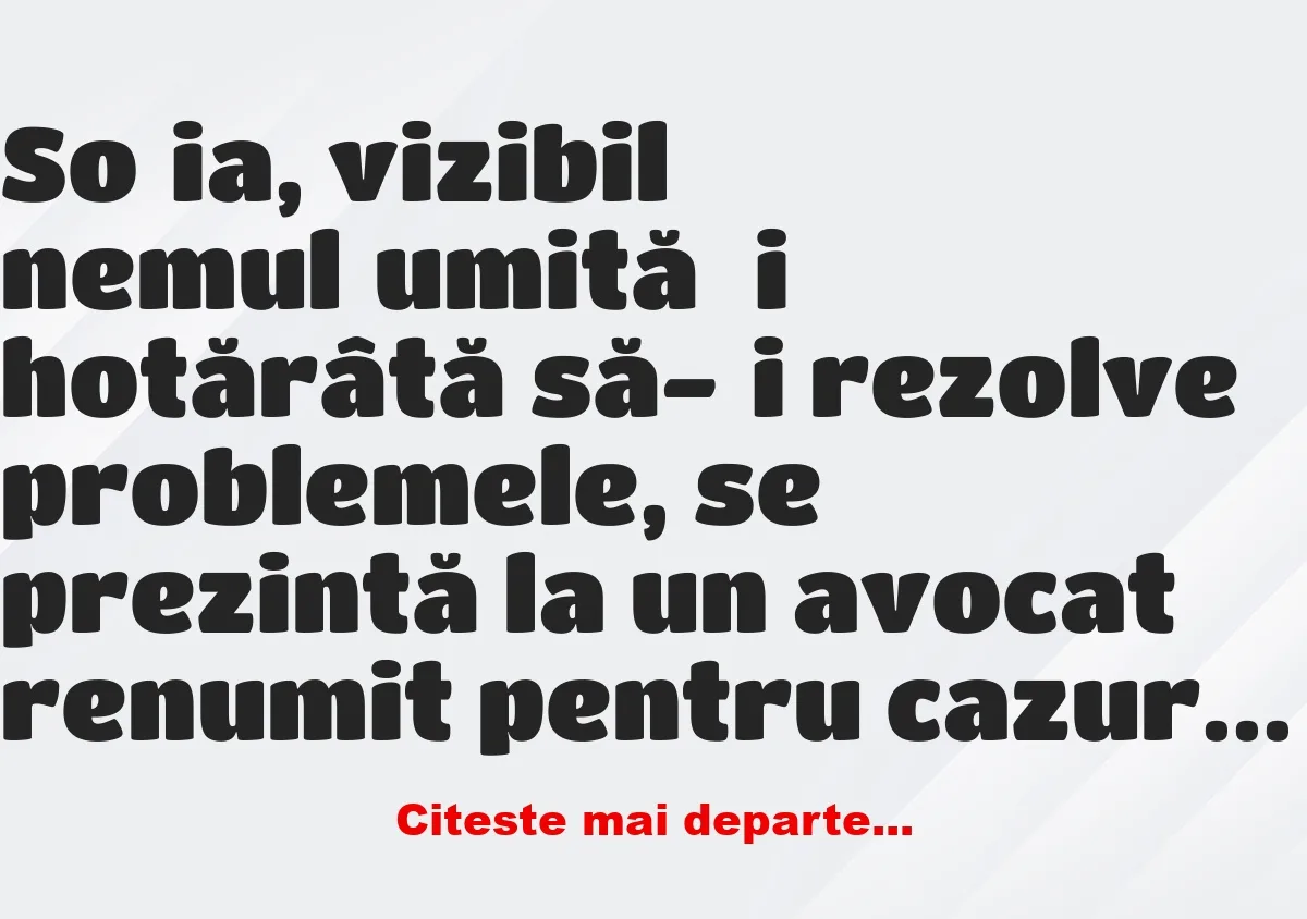 Banc: Soția, vizibil nemulțumită și hotărâtă să-și rezolve problemele -…