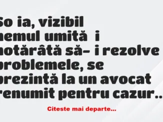 Banc: Soția, vizibil nemulțumită și hotărâtă să-și rezolve problemele -…