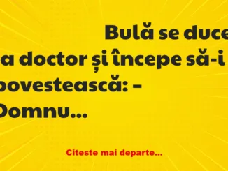 Banc: Bulă: O tot găsesc pe nevasta mea în pat cu cel mai bun prieten al meu