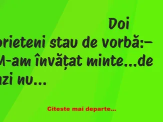 Banc: – Cum să am limbrici dacă pe mine mă doare piciorul!..