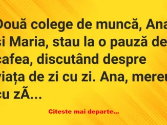 Banc: Două colege de muncă –