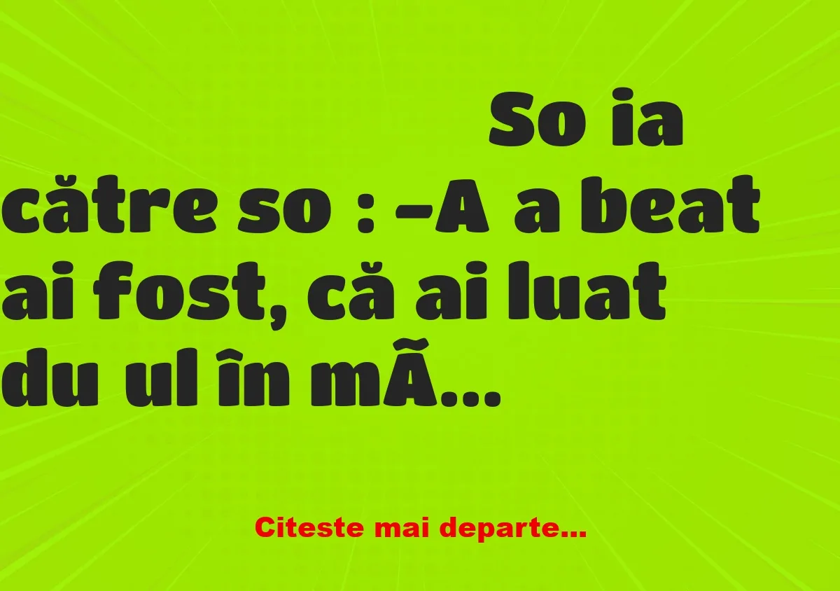 Banc: Iepurașul la restaurant: Aveți 4 mici de cal?