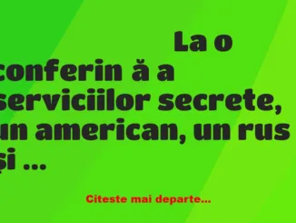 Banc: Un american, un rus şi un român discută problema secretului de…