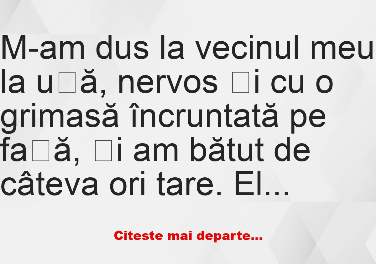 Banc: Vecine, fiică-ta îmi datorează un Logan –