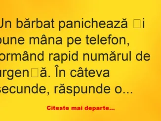 Banc: 112, care este urgența dumneavoastră? –