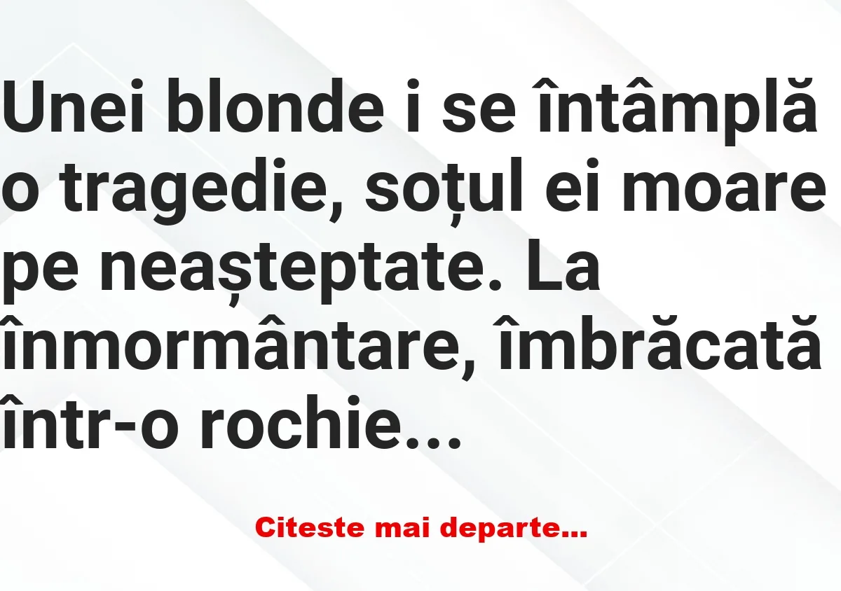 Banc: Cine o să mă mai ia în brațe? –