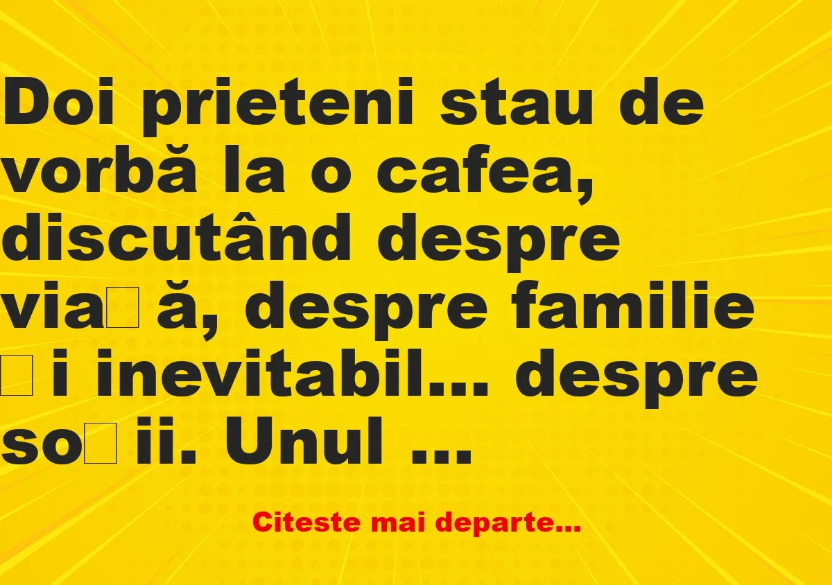 Banc: Nevastă-mea și-a cerut scuze pentru prima dată –