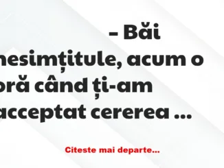 Banc: Un bărbat deschide ușa și vede un schelet cu o agendă în mână