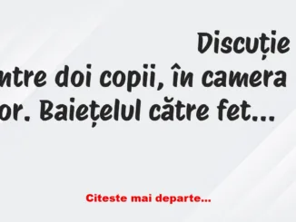 Banc: – Ce-i vei cere lui Moș Crăciun anul acesta?