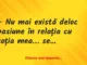 Banc: – De ce nu încerci să aduci puțin mister și intrigă în viața ta?