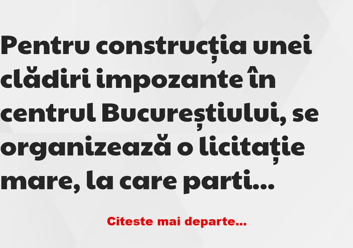 Banc: Eu vă fac lucrarea pentru 3.000.000 $ –