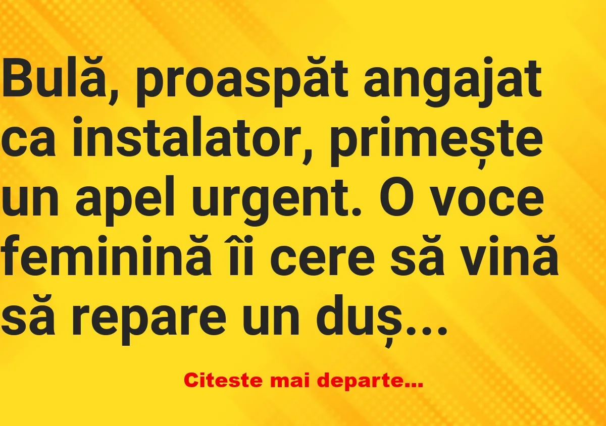 Banc: Mă gândeam că poate tu și cu mine… –