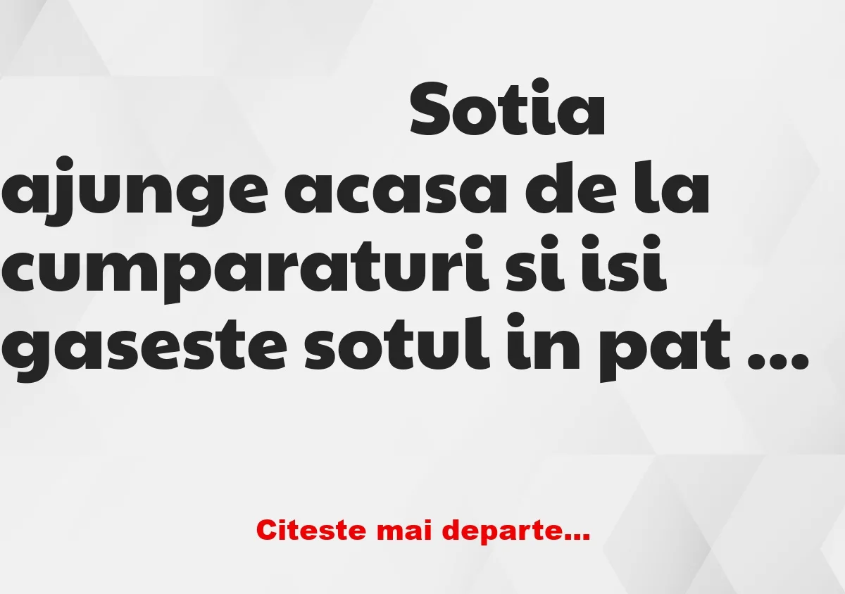 Banc: Nevasta își găsește soțul în pat cu o tânără frumoasă