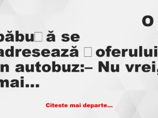 Banc: – Nu vrei, maică, niște alune?