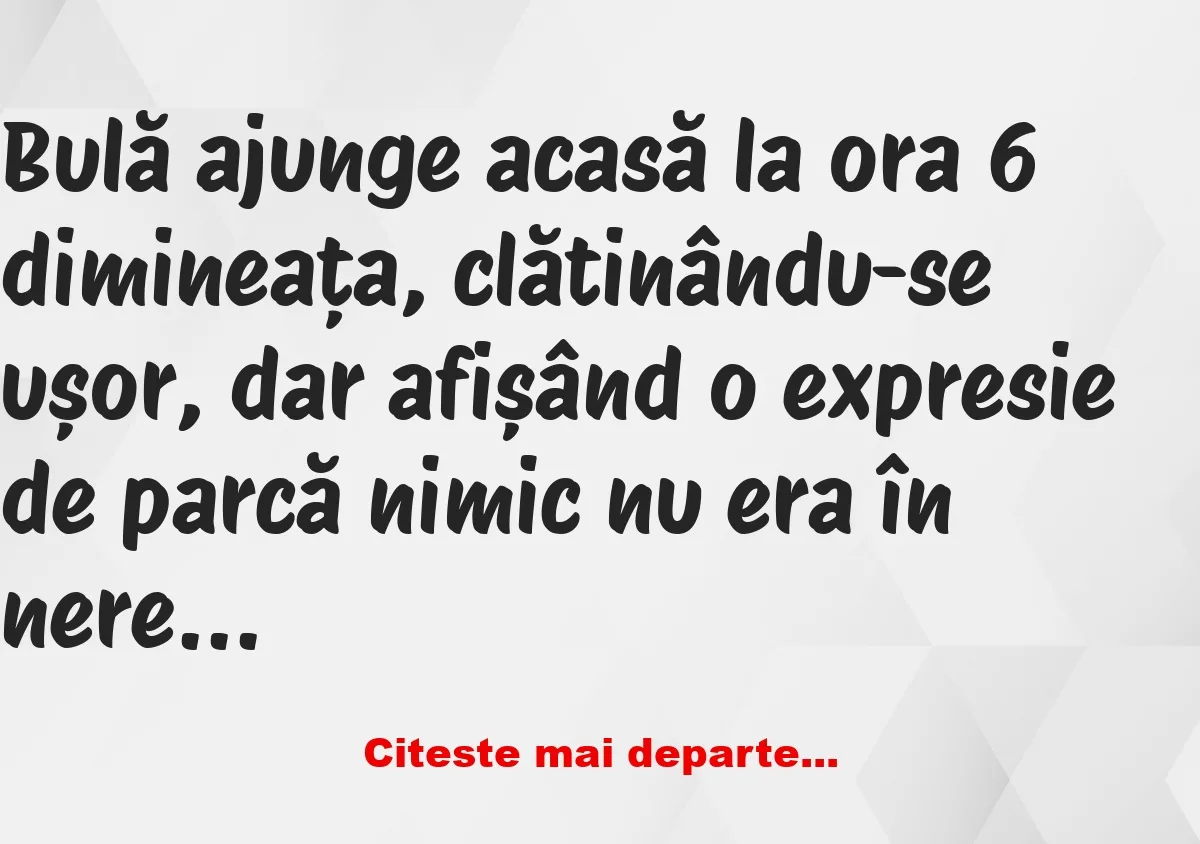 Banc: Sper că ai o explicație bună –