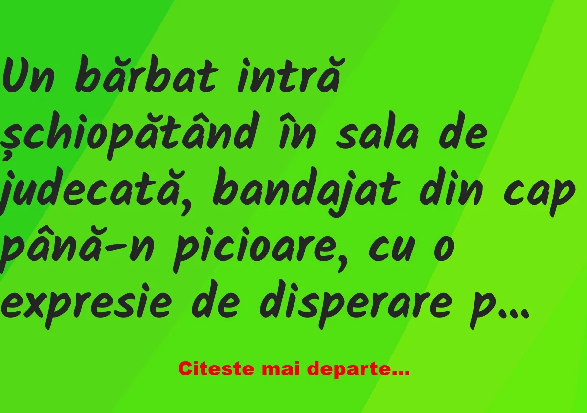 Banc: Vă rog, divorțați-mă, că nu mai pot. –