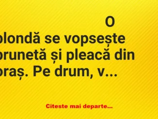 Banc: – Bade, ce zici?! Dacă-ți spun câte ori ai în turmă, îmi dai o oaie?