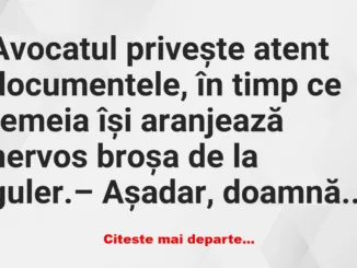 Banc: Care este motivul divorțului? –