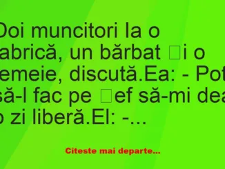 Banc: Ce motive au găsit niște muncitori ca să nu muncească