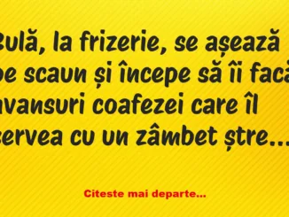 Banc: Ce zici de o partidă de amor –