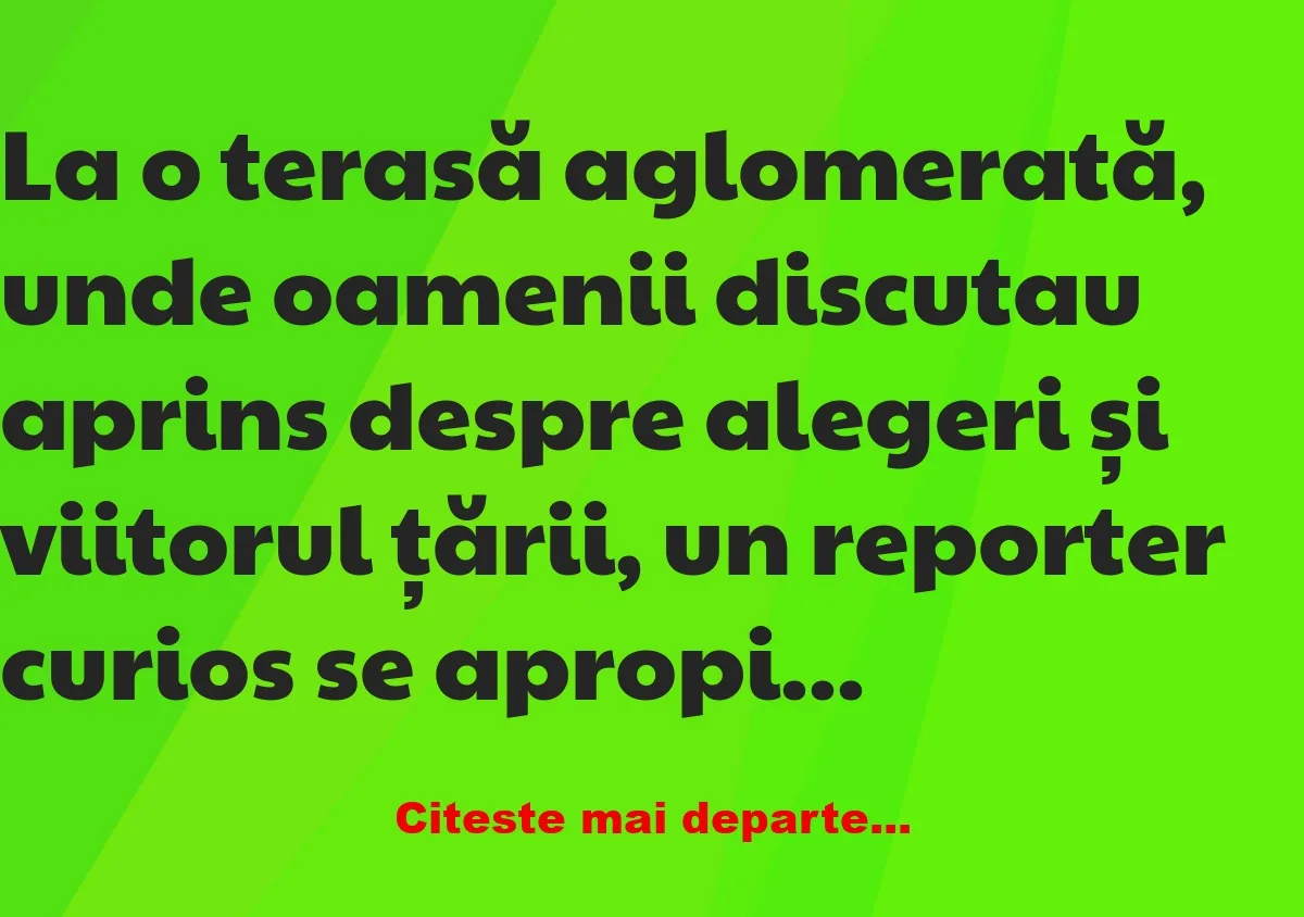 Banc: Cu ce ați votat? –