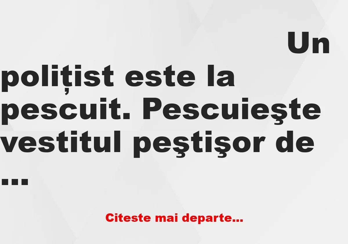 Banc: De ce dorm polițiștii noaptea cu două pahare lângă ei?