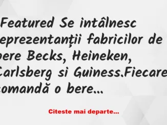 Banc: Părerea celor de la Guiness despre celelalte mărci de bere