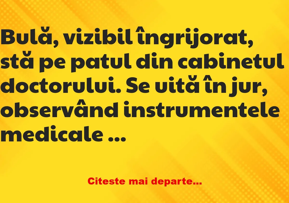 Banc: Pe mine mă vor opera studenții? –