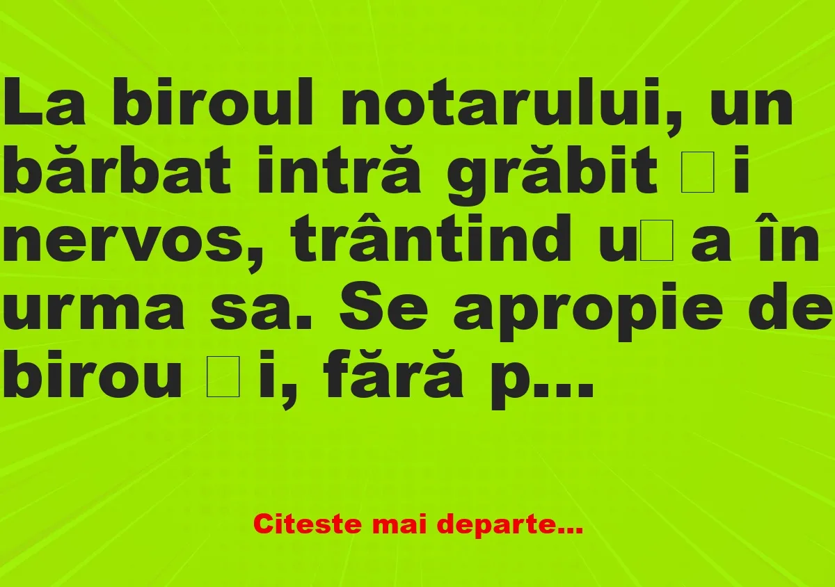 Banc: Vreau să divorțez –