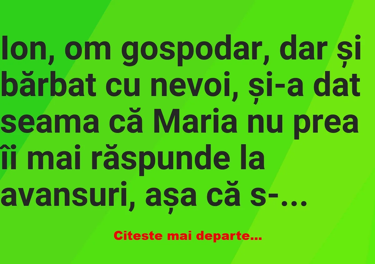 Banc: Să știi că vreau să facem amor –