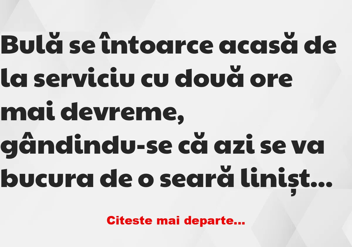 Banc: Bubulino, o singură întrebare am –